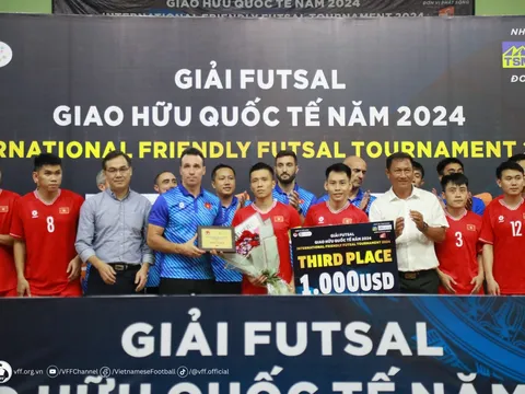 Thua đối thủ số 1 châu Á, Việt Nam về 3 ở giải giao hữu quốc tế