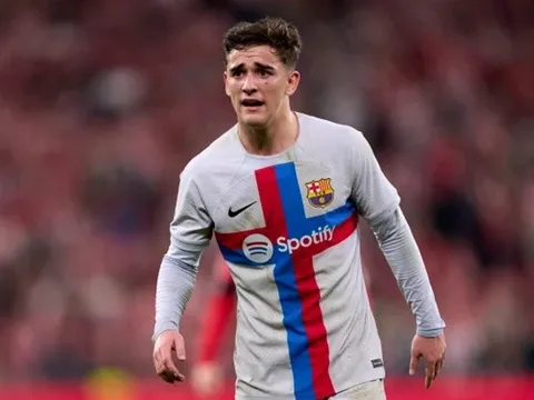 Gavi toát lên vẻ máu chiến của một chiến binh