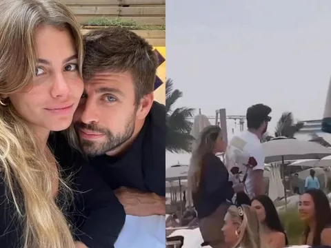 Gerard Pique bù đắp cho bạn gái mới