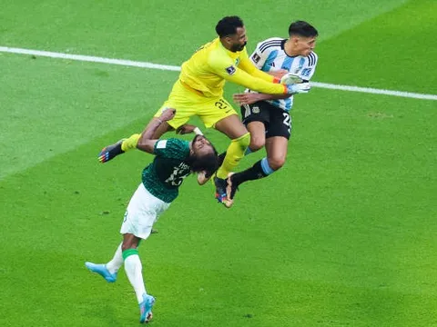 "Siêu chiến binh" xuất hiện trong trận Argentina 1-2 Saudi Arabia