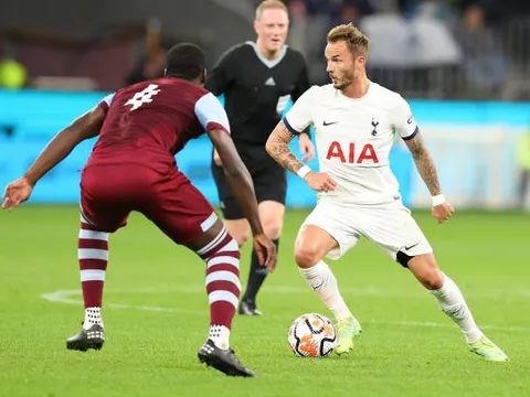James Maddison đá chính, Tottenham để thua trong trận cầu 5 bàn