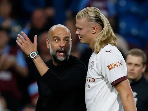 Tranh cãi với Haaland ngay trên sân, Guardiola nói thẳng lý do