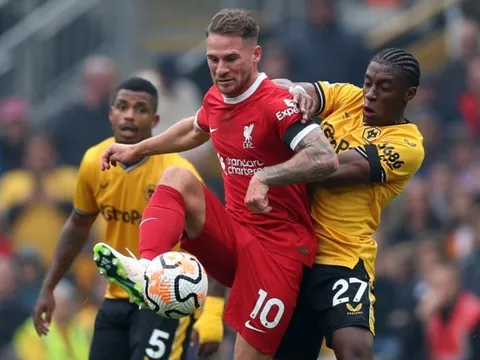 HLV Klopp thừa nhận mắc sai lầm với Allister khi Liverpool hạ Wolves