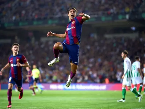 2 tân binh nổ súng, Barca hủy diệt Real Betis