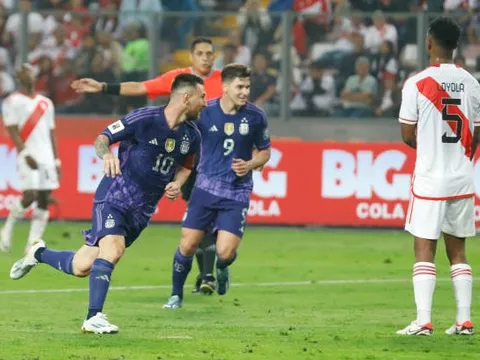 Messi bùng nổ, Argentina tiếp tục thăng hoa