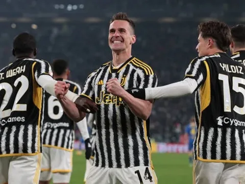 Lập hattrick, Arkadiusz Milik tỏa sáng đưa Juventus vào bán kết Coppa Italia