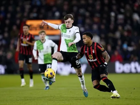 Thắng đậm AFC Bournemouth, Jurgen Klopp hết lời khen ngợi sao trẻ Liverpool