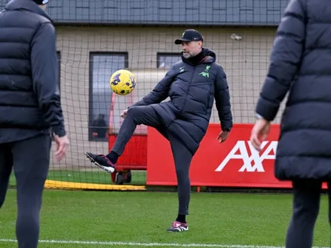 Liverpool chuẩn bị cho trận đấu quan trọng với Arsenal, Thiago trở lại?