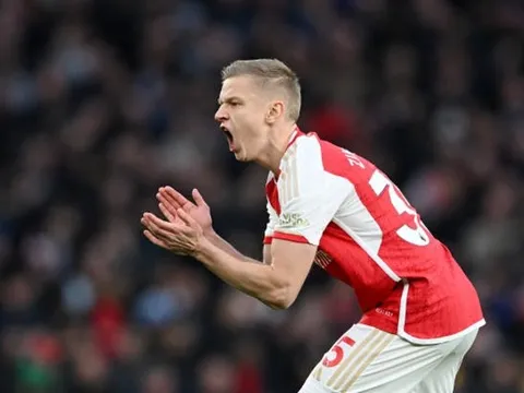 Oleksandr Zinchenko lên tiếng cảnh báo Arsenal