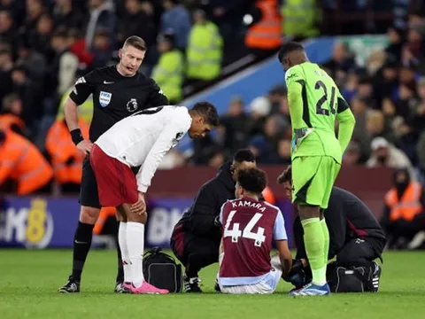 Sao Aston Villa đứng trước nguy cơ nghỉ hết mùa vì chấn thương