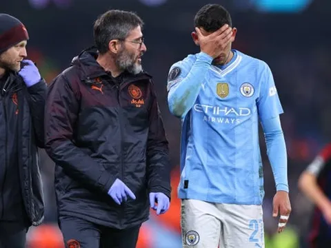 Man City thiệt quân trước thềm đại chiến với Liverpool