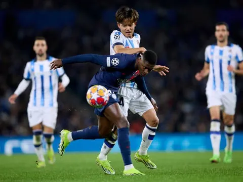 "Cú lừa" xuất hiện trong trận Real Sociedad 1-2 PSG