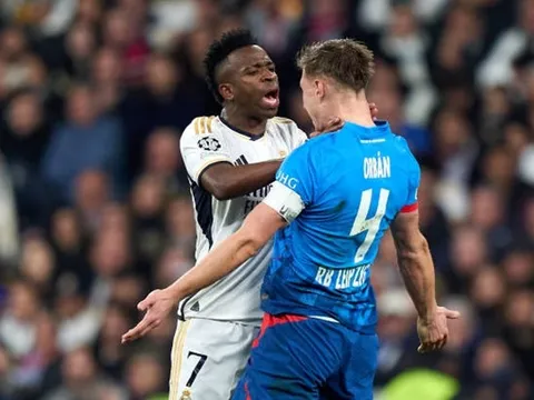 Vinicius Junior thoát thẻ đỏ sau hành động xấu chơi