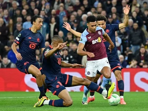 Ollie Watkins tỏa sáng, Aston Villa nhọc nhằn đánh bại Lille trên sân nhà