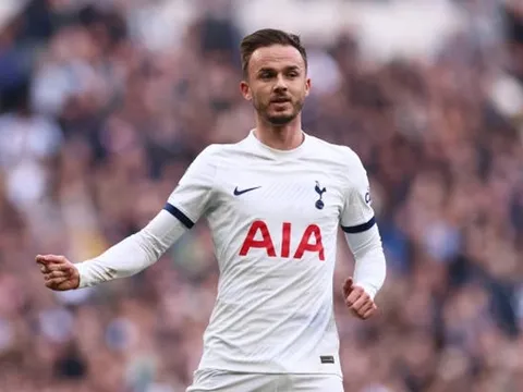 James Maddison đặt mục tiêu cho Tottenham Hotspur