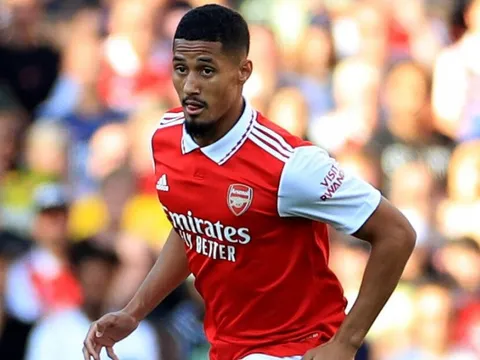 Saliba quan trọng chẳng kém gì Saka