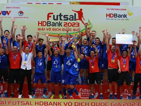 Giải futsal VĐQG 2023: Thái Sơn Nam vô địch đầy kịch tính