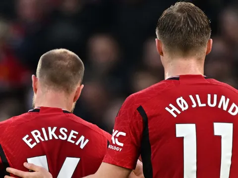CHÍNH THỨC! MU thông báo về Eriksen & Hojlund: Mất vài tuần