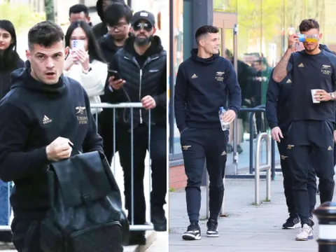 Lộ hình ảnh mới nhất, Arsenal đón cú hích trước đại chiến