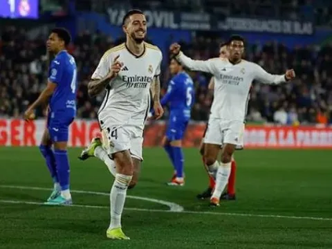 Greenwood kém duyên, Getafe thất thủ trước Real Madrid