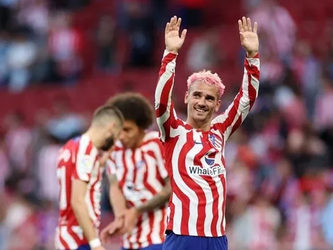 Griezmann tỏa sáng rực rỡ với cú đúp