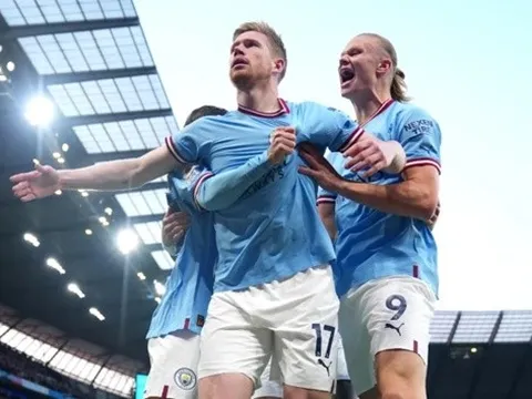 Pep thán phục De Bruyne và Haaland