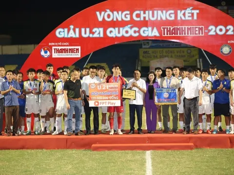 Gục ngã trên chấm luân lưu, SLNA tuột chức vô địch U21 quốc gia 2023