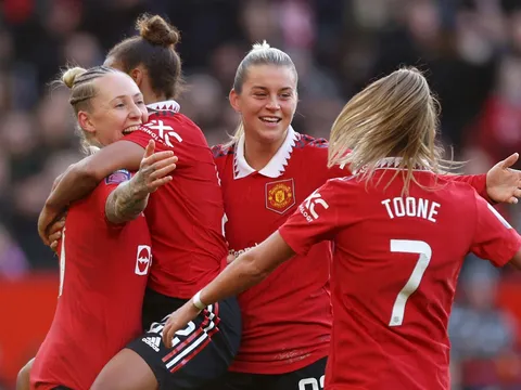Hạ Man City, đội nữ M.U tạo nên cuộc đua vô địch gay cấn tới phút chót