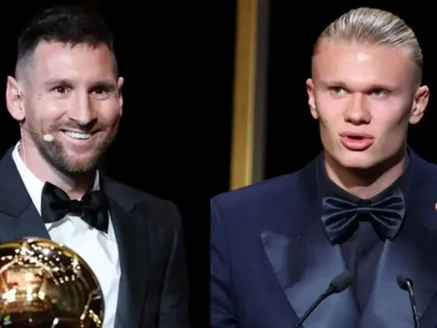 Vuột mất QBV, Haaland gửi thông điệp cho Messi