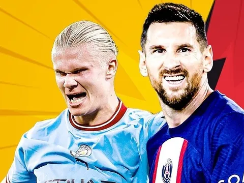 Haaland có thể vượt Messi trong cuộc đua Quả bóng vàng