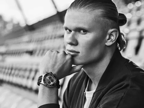Haaland dấn thân làm người mẫu giống Grealish
