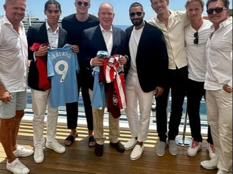 Haaland quậy tại hộp đêm sau khi diện kiến nhân vật đặc biệt