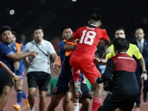 Hai đội Thái Lan và Indonesia ẩu đả cuối trận chung kết SEA Games 32