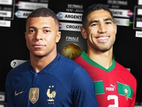 Hakimi hẹn Mbappe ở bán kết World Cup