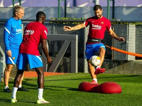 Hàng công Barca chào đón sự trở lại của 2 trọng pháo