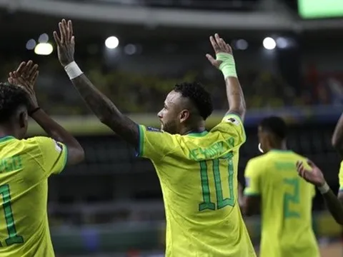 Hàng công hủy diệt giúp Brazil nghiền nát Bolivia