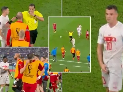 Hành động tục tĩu, Xhaka chọc giận toàn bộ thành viên Serbia