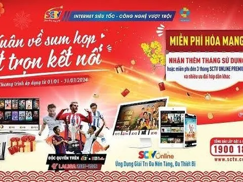 Hành trình trải nghiệm thế giới thể thao đỉnh cao trên hệ sinh thái SCTV