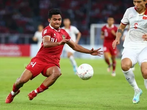 Hậu vệ Indonesia giành giải cầu thủ hay nhất trận gặp Việt Nam