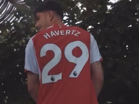 Kai Havertz giải thích cách chọn số áo ở Arsenal