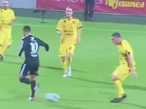 Hazard đánh gót kiến tạo vi diệu cho bố Mbappe