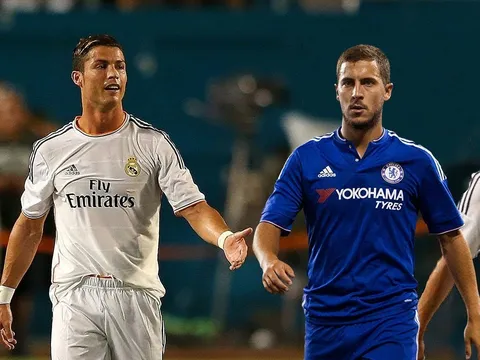 Hazard: “Nếu xét riêng tài năng, tôi xuất sắc hơn Ronaldo”