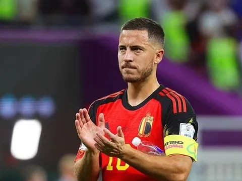 Hazard tiết lộ sốc về ý định từ giã tuyển Bỉ