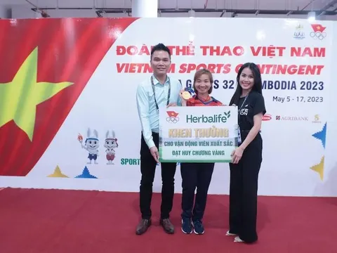 Herbalife Việt Nam đồng hành cùng Đoàn Thể thao Việt Nam tại Đại hội Thể Thao ĐNÁ lần thứ 32