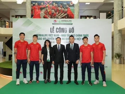 Herbalife Việt Nam và LĐBĐVN hợp tác vì tương lai bóng đá nước nhà