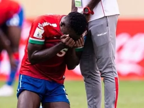 'Hiện tượng' U20 World Cup bật khóc sau khi bị loại