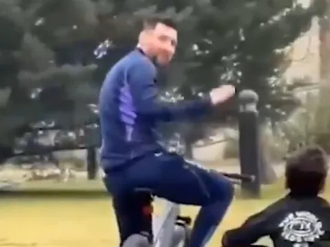 Hình ảnh mới nhất của Messi tại Argentina