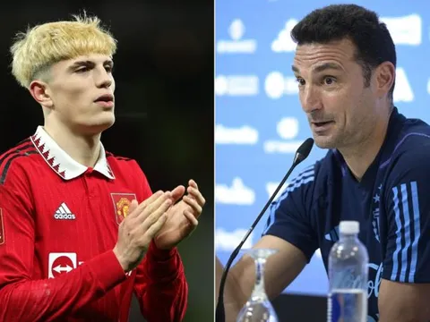 HLV Argentina nói thẳng về vai trò của Alejandro Garnacho