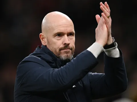 Ten Hag phát biểu hào hùng, các cầu thủ M.U tán thưởng