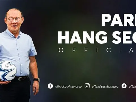 HLV Park Hang-seo chính thức tham gia Facebook